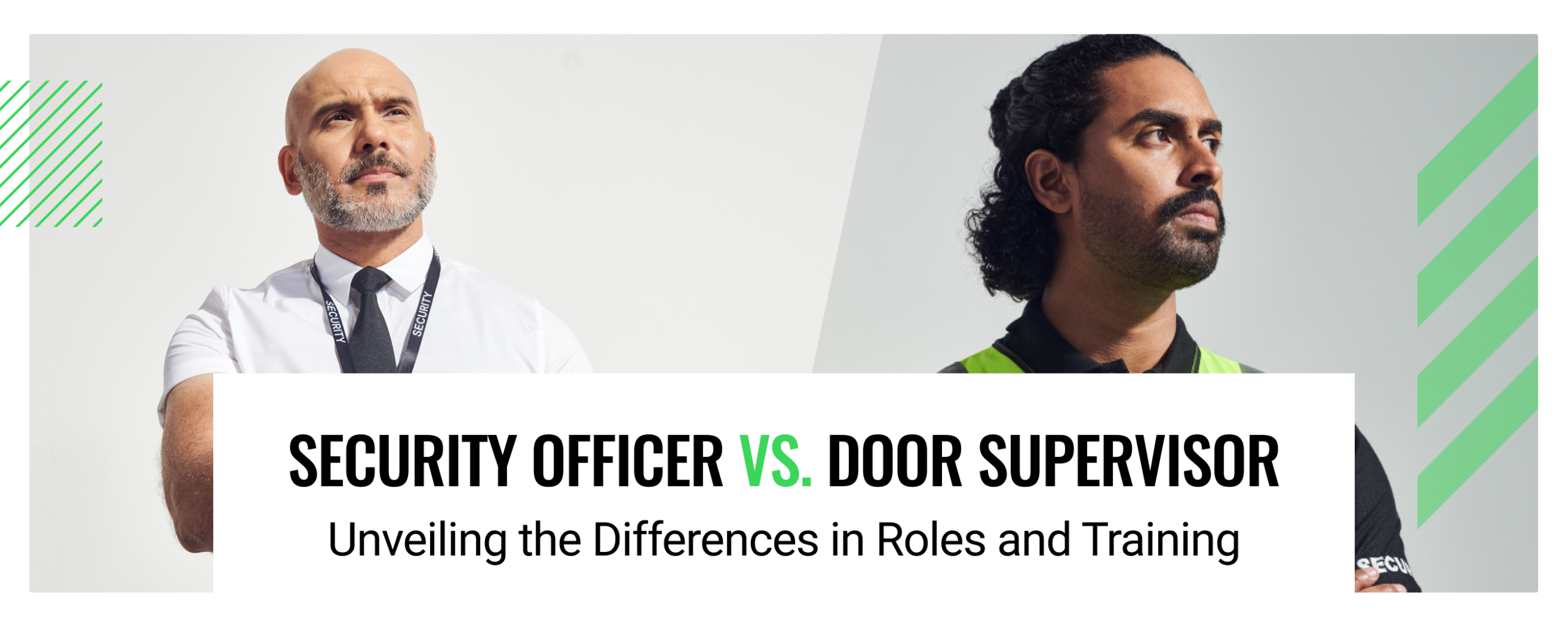 Difference Between Security Officer and Door Supervisor