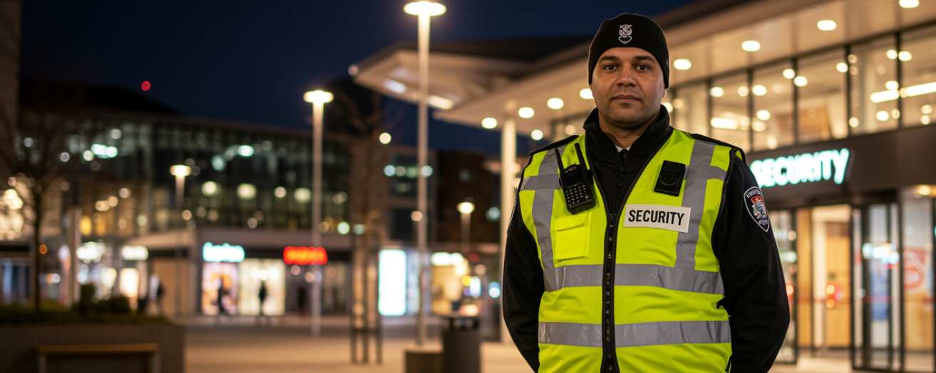 a security officer on duty