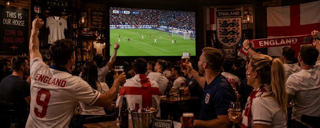 a sports bar