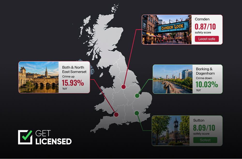 The safest cities in Britain | Get Licensed insights