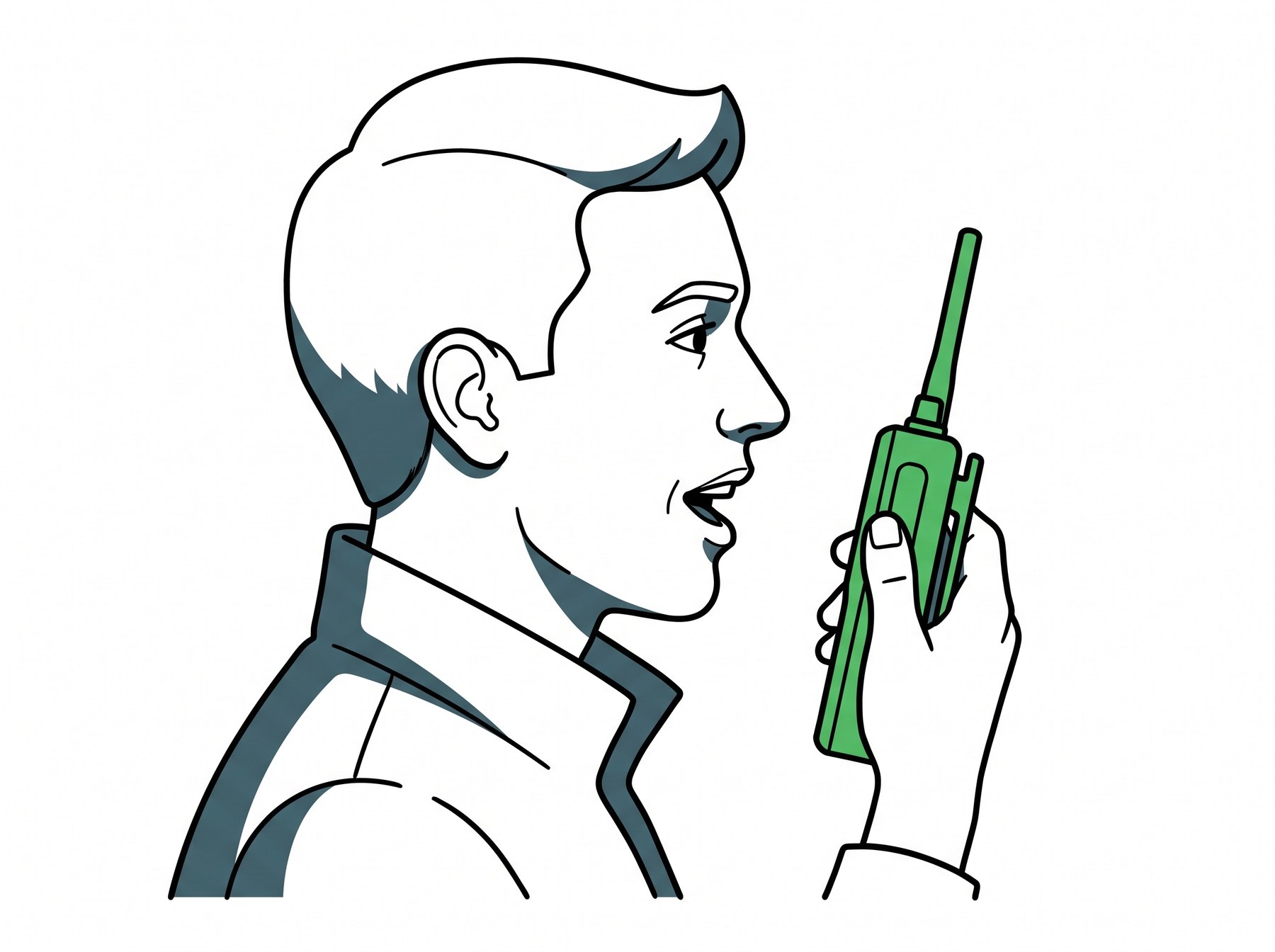 Radio technique plate