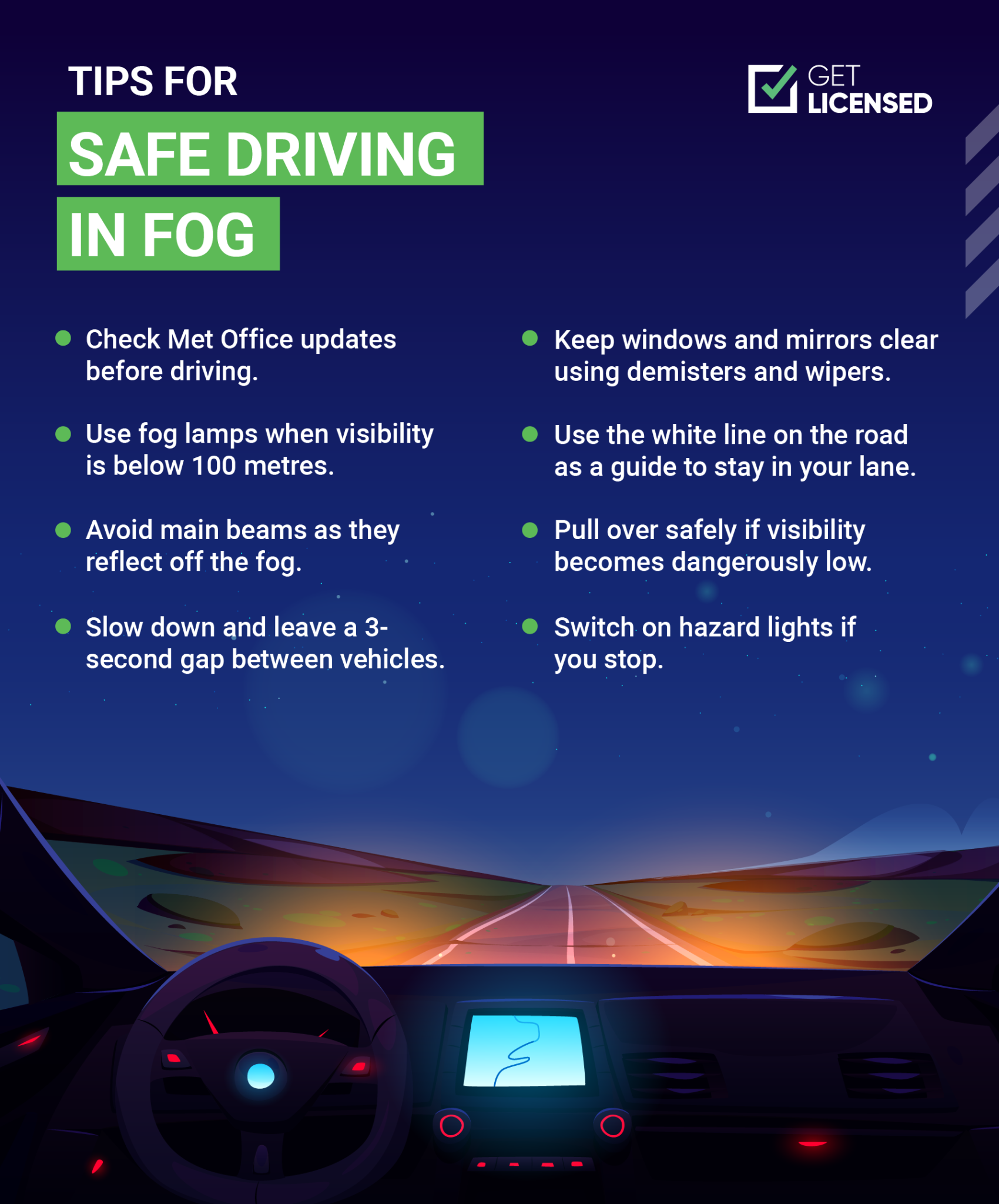 Uk Spring Driving Alert Example UK Fog Safety Alert: Tips for Safe Driving in Foggy Conditions